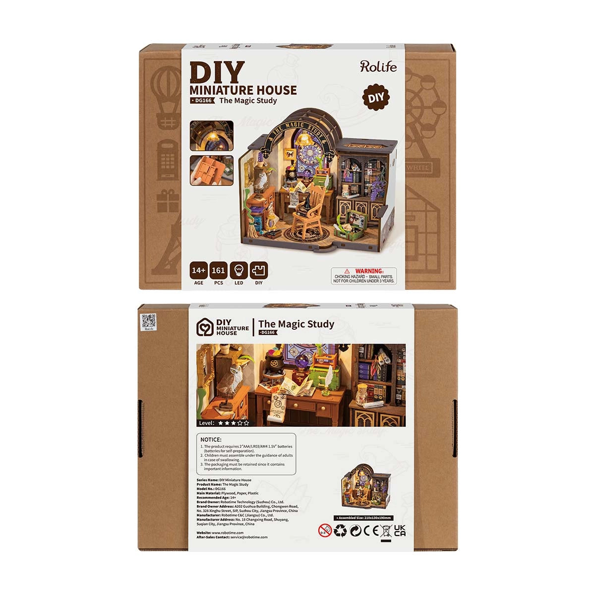 Rolife DIY Miniature House - The Magic Study (DG166)