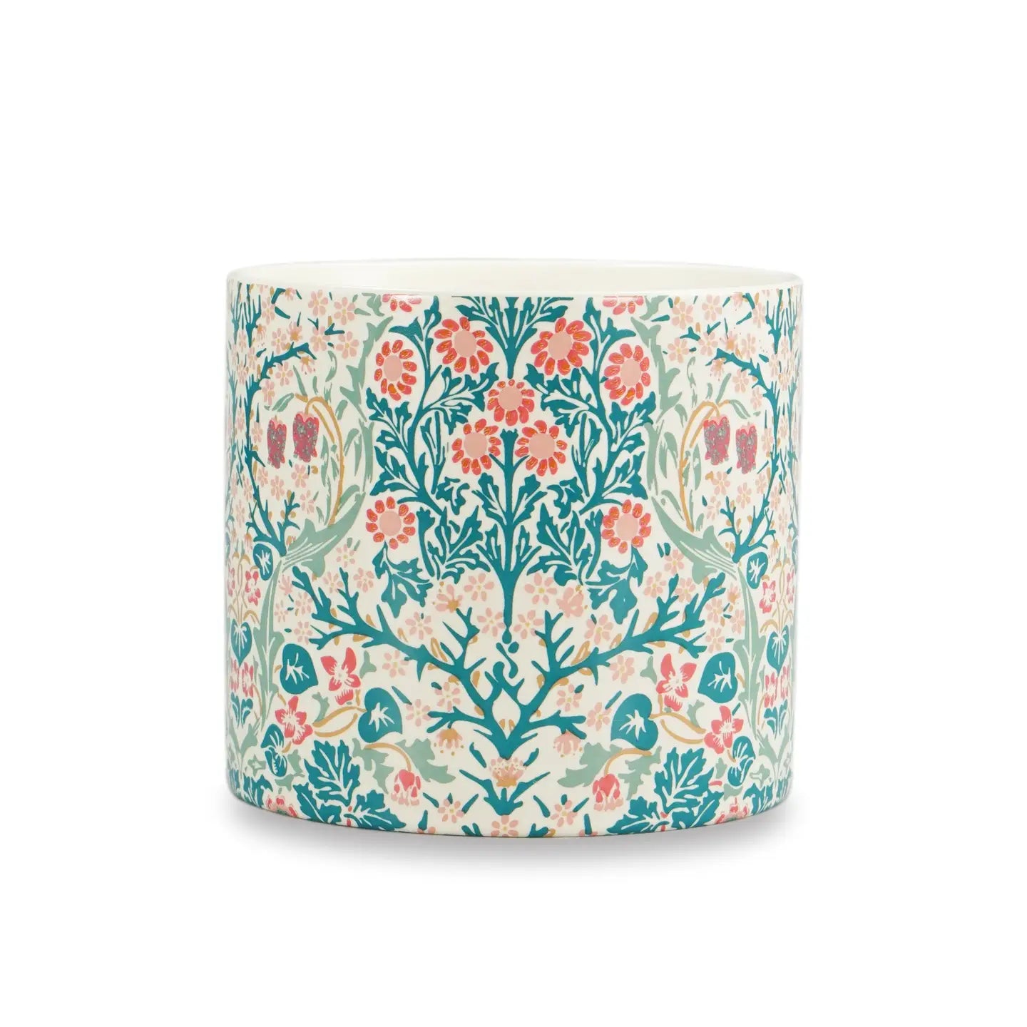 Vintage Floral Plant Pot