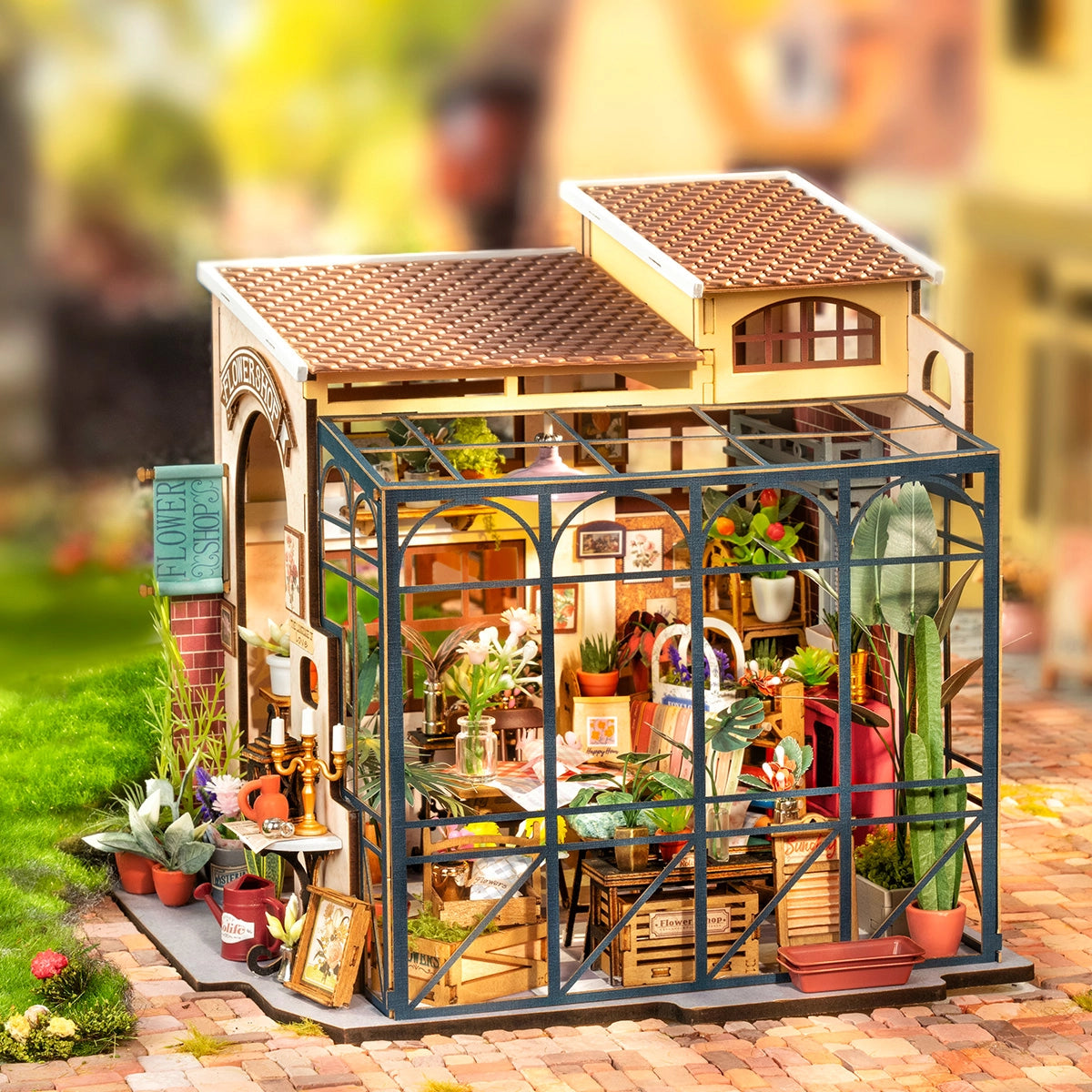 Rolife DIY Miniature House - Emily's Flower Shop (DG145)