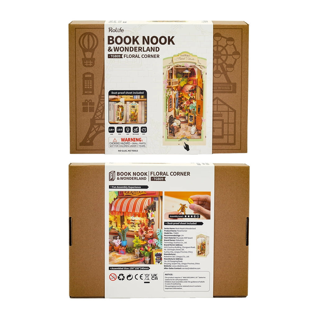 Rolife Book Nook & Wonderland - Floral Corner (TGB09)
