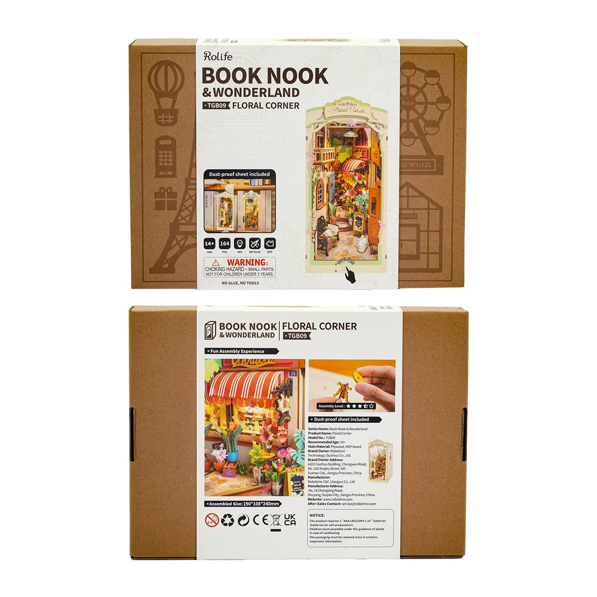 Rolife Book Nook & Wonderland - Floral Corner (TGB09)