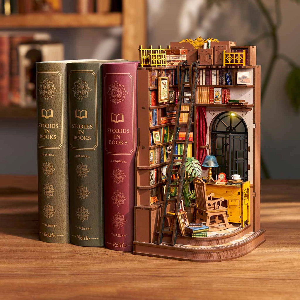 Rolife Book Nook & Wonderland - Silent Corner Study (TGE02)
