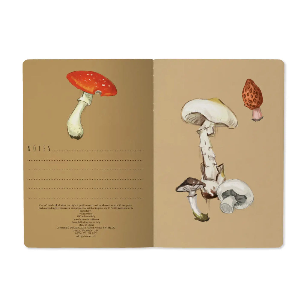 Mushroom Notepad